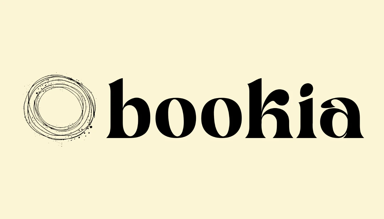 Logotipo de Bookia, 2023